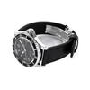SEIKO SOLAR series 100 meters waterproof solar Quartz leather strap same style for men and women black dial SZEV013