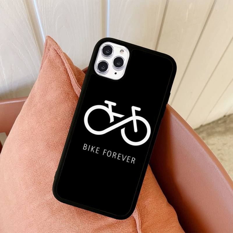 Husă Telefon Sport Bicicletă Silicon PC+TPU pentru iPhone 11 12 13 Pro Max 8 7 6 Plus X SE XR Fundas Dur