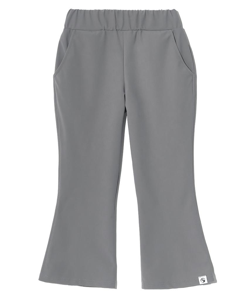 PEACE MAKER Ts Ribbon Zip Pants (Grey)