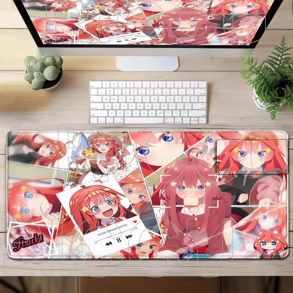 HD Office XXL The Quintessentials Quintuplets Mouse Pad Placemat Computer Gamer MousePad Carpet Anime Girl Keyboard PC Desk Mat