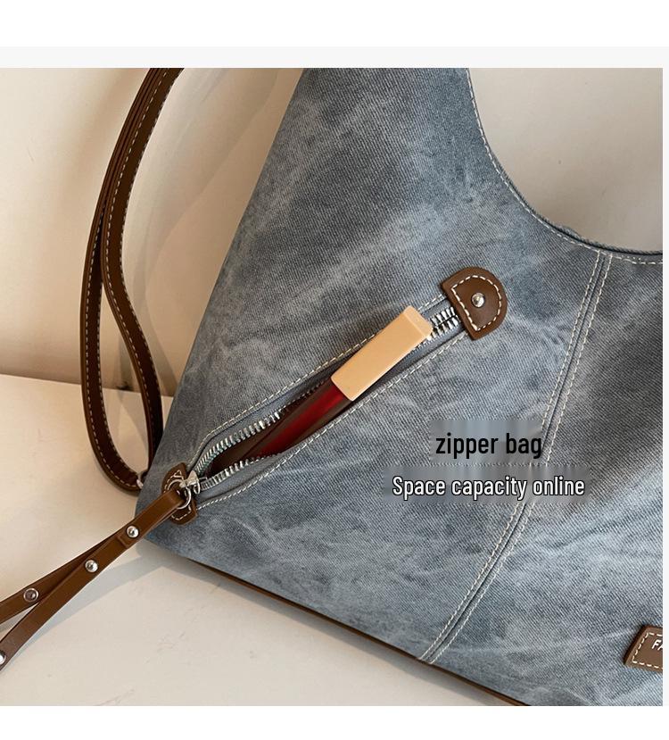 Högskolestudent Axelväska - Stilren, Hög Kapacitet, Koreansk Crossbody Ryggsäck för 2025.