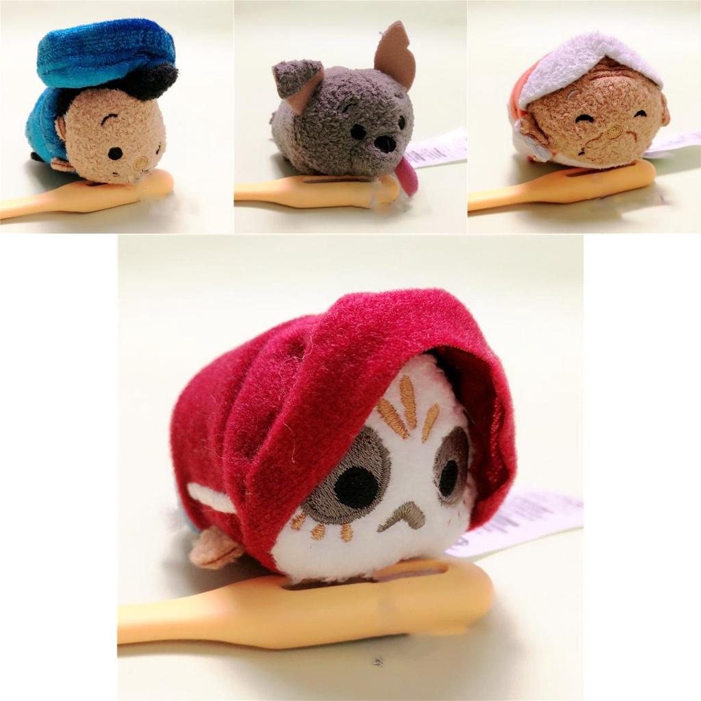 Disney Tsum Tsum Coco Mini Brinquedos de Pelúcia Bonecas com Pelúcia Macia e Enchimento de Algodão PP