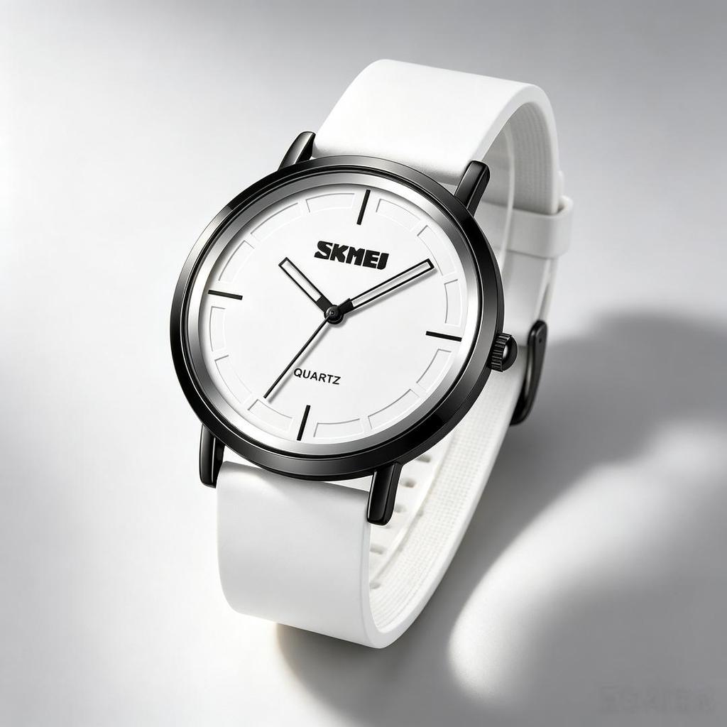 Unisex Quarz Uhr SKMEI Leise Schule 30M Wasserdicht 2050