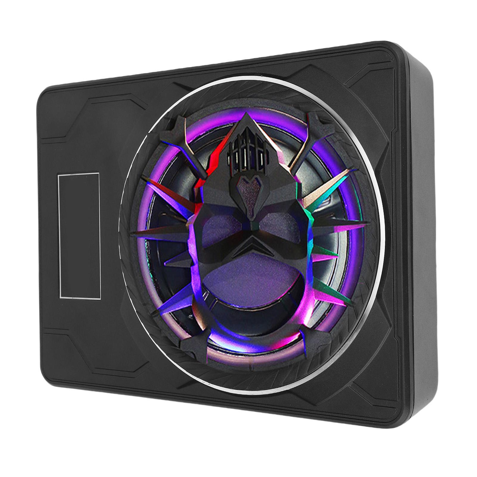 

Und Pow ed Car Subwoof 10 Inch 800W Sup Slim Built in Amplifi Remote Control Active Car Subwoof for Trucks SUV