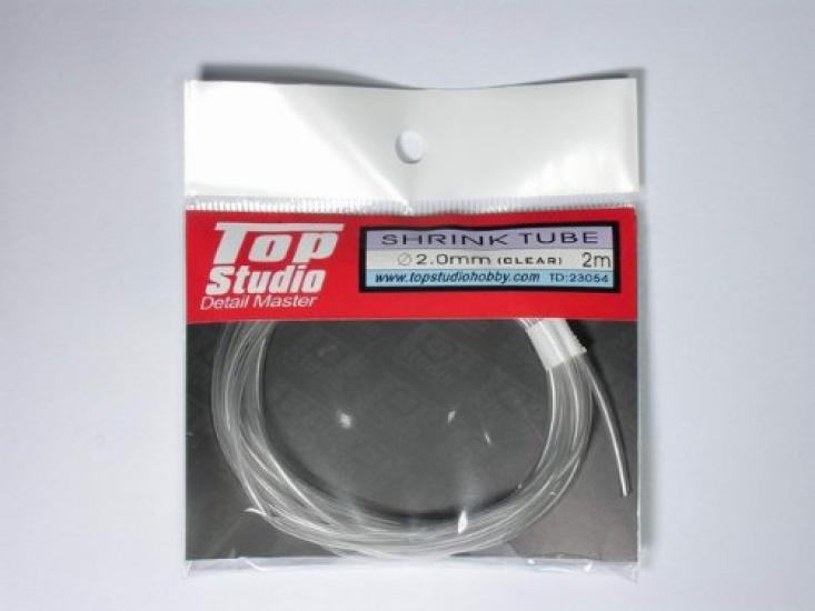 

Top Studio Shrink x Heat Shrink TD23054 Tube, 2.0 2m, Transparent, Hose,