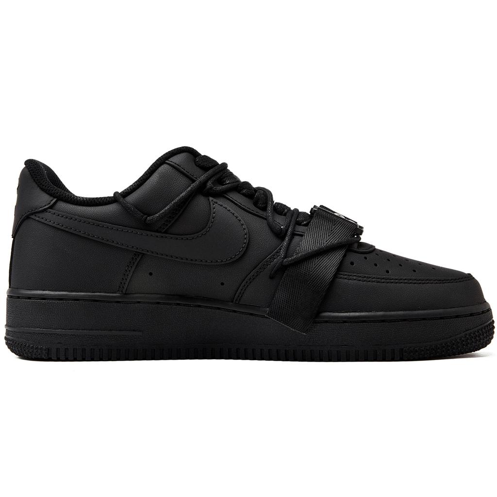 Nike Air Force 1 Low top Skateboard Shoes Unisex Pure Black CW2288-001(Team55-3DS-BOX)