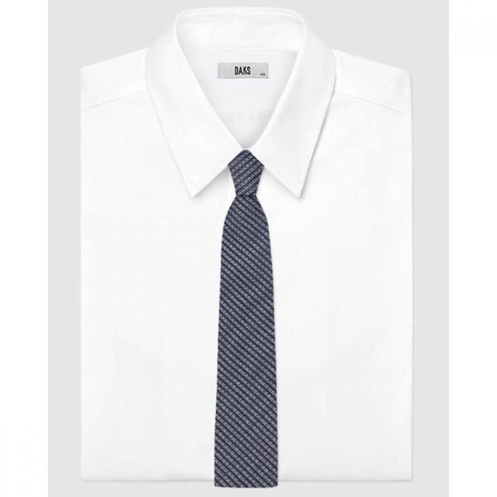 Daks 26 Year Ss Silk Blend Micro Allover Slim Tie Dmg1acf1283n1 DMG1ACF1283-N1