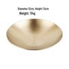ZISIZ Stainless Steel Round Dipping & Side Dish Set
