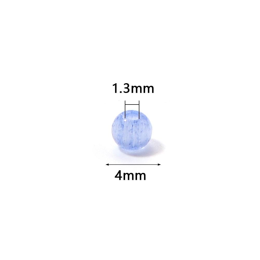 380pcs/lot 4mm Colorful Cat Eye Glass Beads Loose Spacer Round Beads For Jewelry Making DIY Charms Bracelet Necklace Wholesale