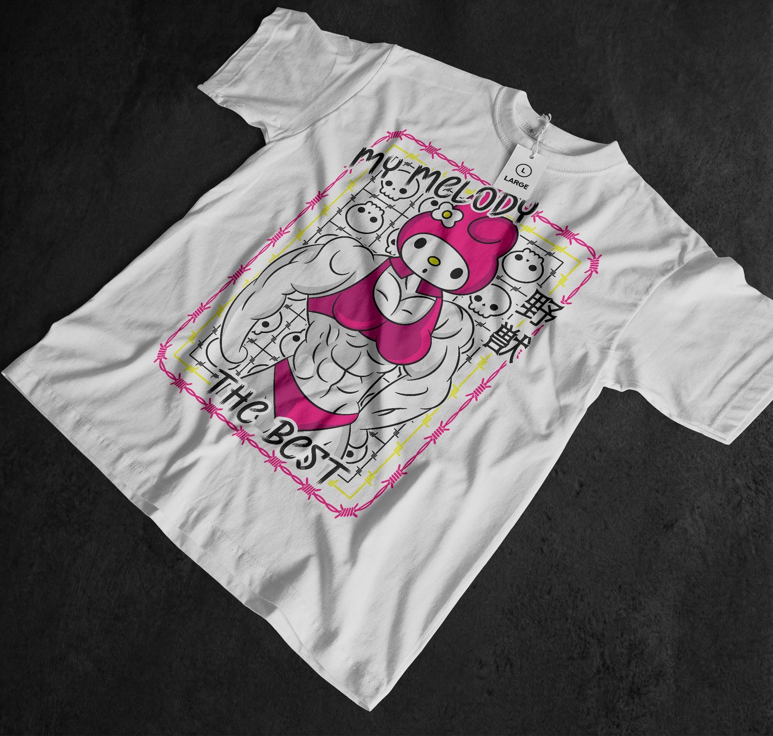 Unisex Cartoon T-Shirt, Japanese Pop Culture, Cute Animal Graphic, Japan Style Top, Kids Animation Tee, Gift for Her, 90s Toon Throwback 100