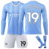 2324 Manchester City Long Sleeved Home 1