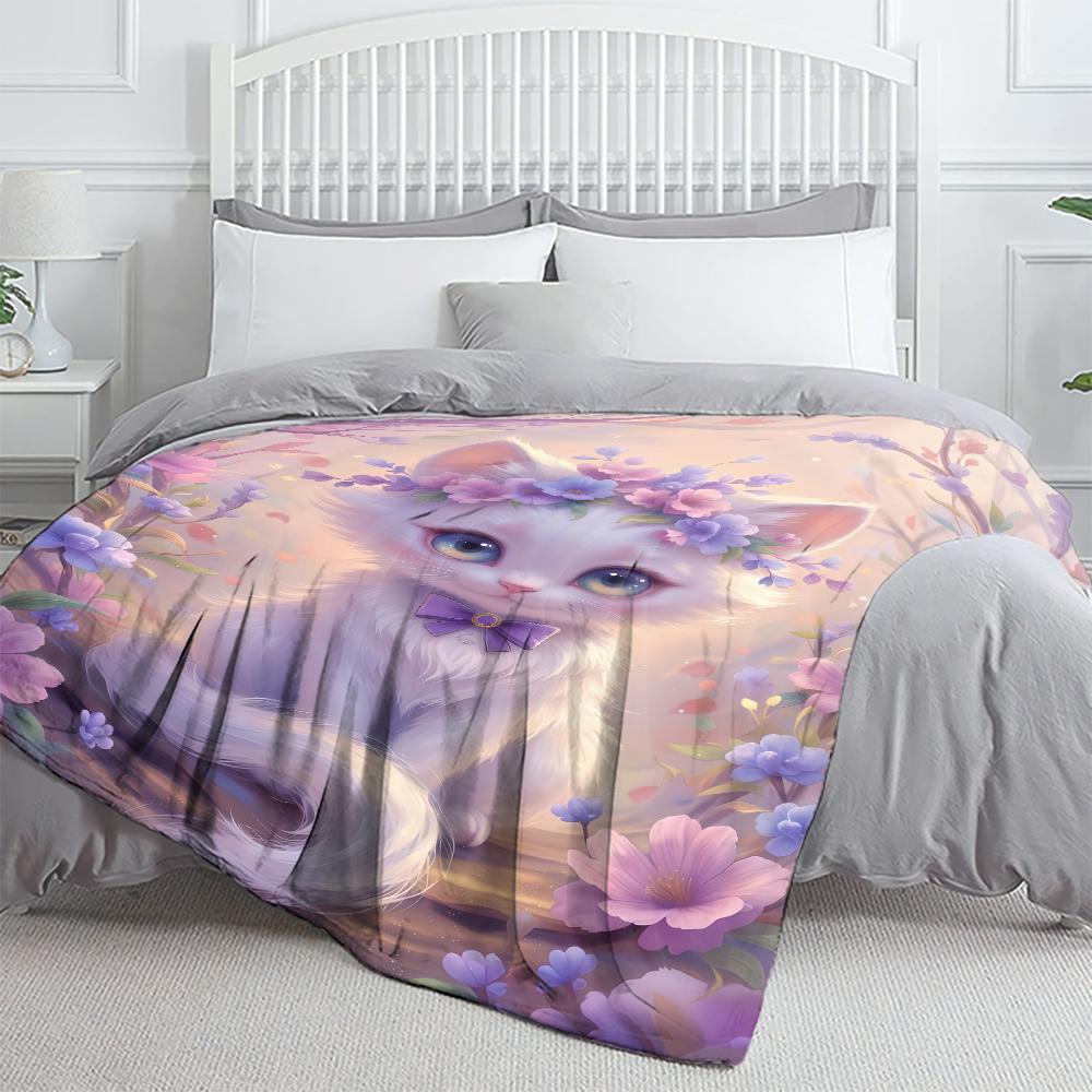 Anime Niedliche Dünne Decke Schlafzimmerdecke, Wohnzimmer, Sofadecke, Studentenbüro Nickerchen, Campingausflug, Kindergeschenk