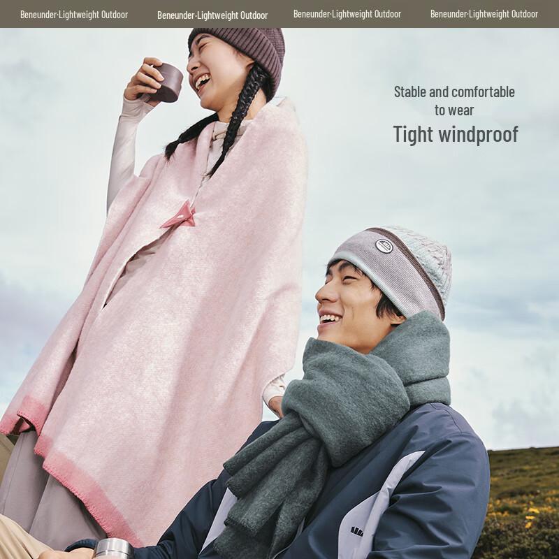 Beneath the Banana Unisex Warm Fleece Shawl Scarf