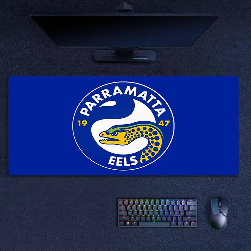 Parramatta Eels Print Cushion Non-slip Laptop Tablet Big Mousepad XXL Mat Mini PC Playmat With Lock edge