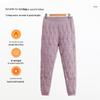 Aerogel Insulated Fleece Leggings: Men's & Women's Winter Cotton Pants with Triple-Layer Knee Protection.