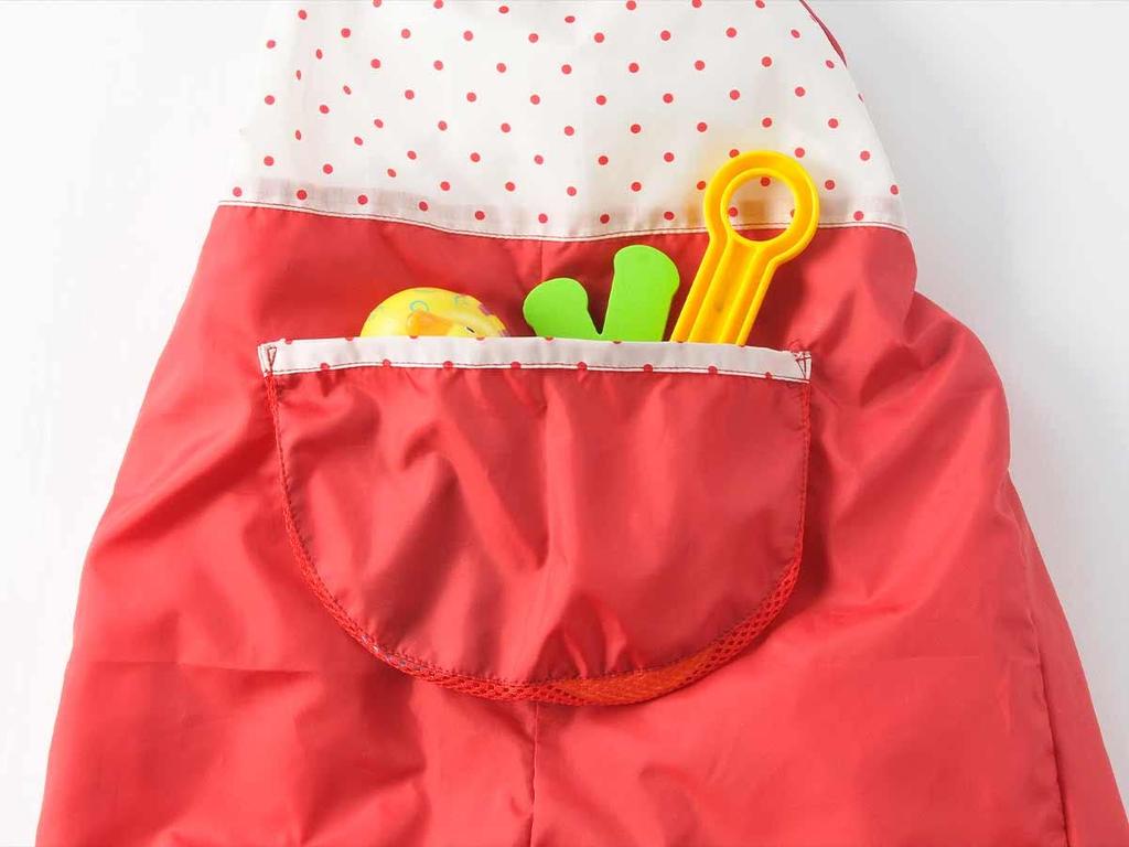 Fairy Forest Collection Polka Dot 2WAY Sandbox Wear Red 90 YG-503