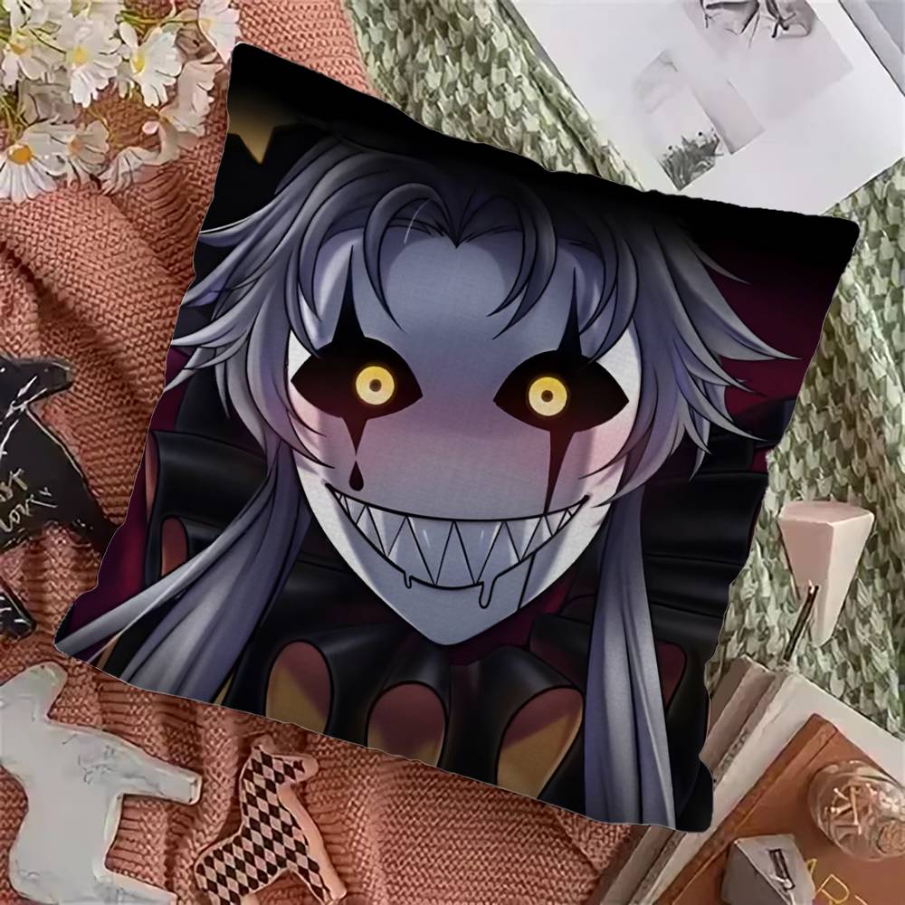 The Freak Circus Pierrot Pillowcase Toon Gift Cushion Cover Bedroom Home Sofa Chair Seat Decor Pillow Case