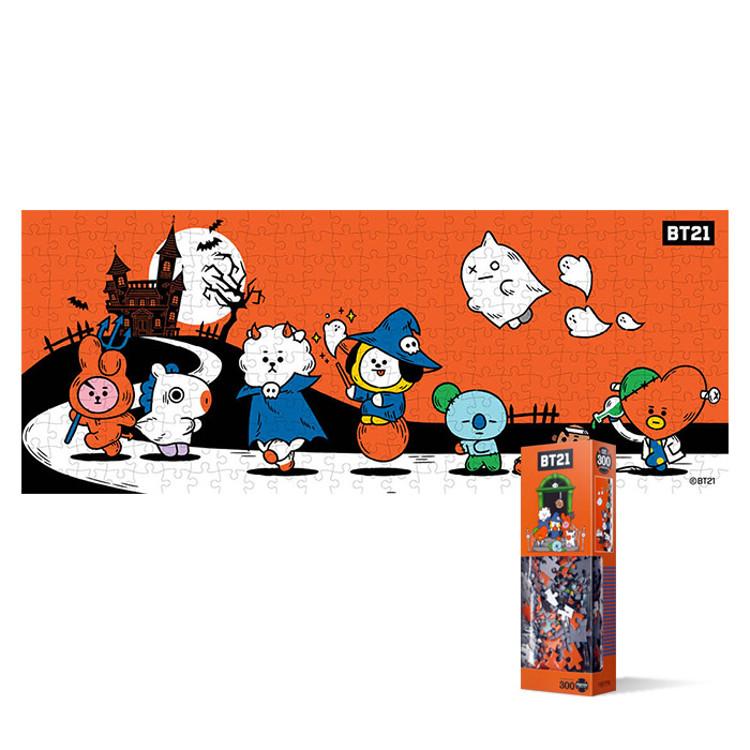 300 Piece Jigsaw Puzzle - BT21 Halloween (Mini), Popular Korean Puzzle
