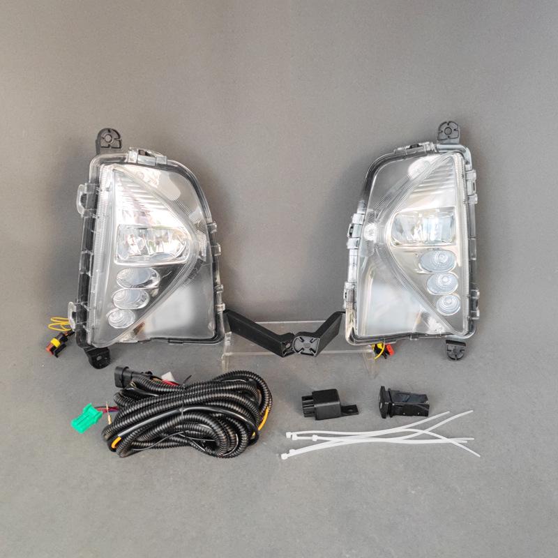 Compatible with 16-18 Toyota Prius LED Daytime Running Lights & Turn Signal Fog Lights