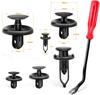 100PCS - 6.5mm 7mm 9mm + 1PC Fastener Remover