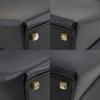 Salvatore Ferragamo Gancini Handbag AQ-21 0160 black leather Women Used