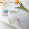 Colorful Butterfly Airpods1/2 Earphone Cover Creative Shell Chain Airpodspro Protective Case Transparent Pearl