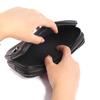 Fashion Men Cowhide Leather Solid Color Mini Belt Coin Purse Fanny Pack KTY