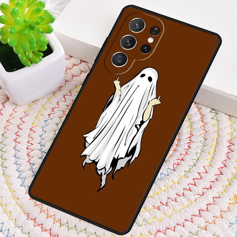 Ghosts Funny Silicone Phone Case For Samsung Galaxy note 10 pro S26 S25 S24 S23 S22 S21 Plus S25Ultra Capa Cover