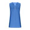 Women's cotton and linen dress summer sleeveless comfortable travel beach dress fashionable spring and summer vacation wear