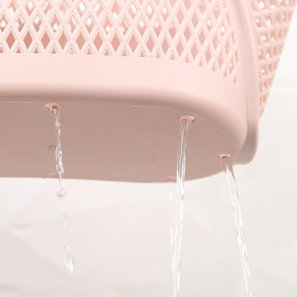 Large Capacity Bathroom Storage Basket PP Toiletries Storage Basket Fashion Organizer Basket  Beach