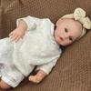 Lifelike 46 Cm Reborn Baby Girl Doll Meadow Whole Body Silicone Simulation Doll Can Bath Handmade 3D Painted Skin Newborn Dolls for Kids Holiday Gifts