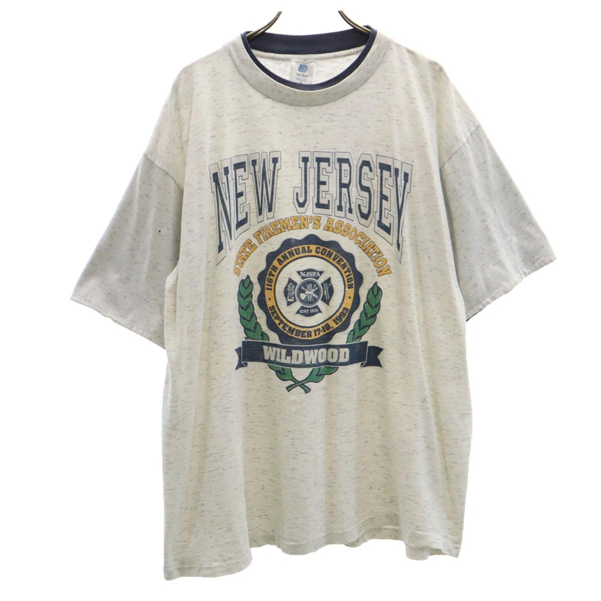 

BELTON 90s Made in USA Old The College of New Jersey Short sleeve T-shirt Men s Used