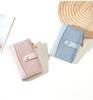 New Women's Zipper Bifold Wallet - Fashion PU Patchwork Coin Purse