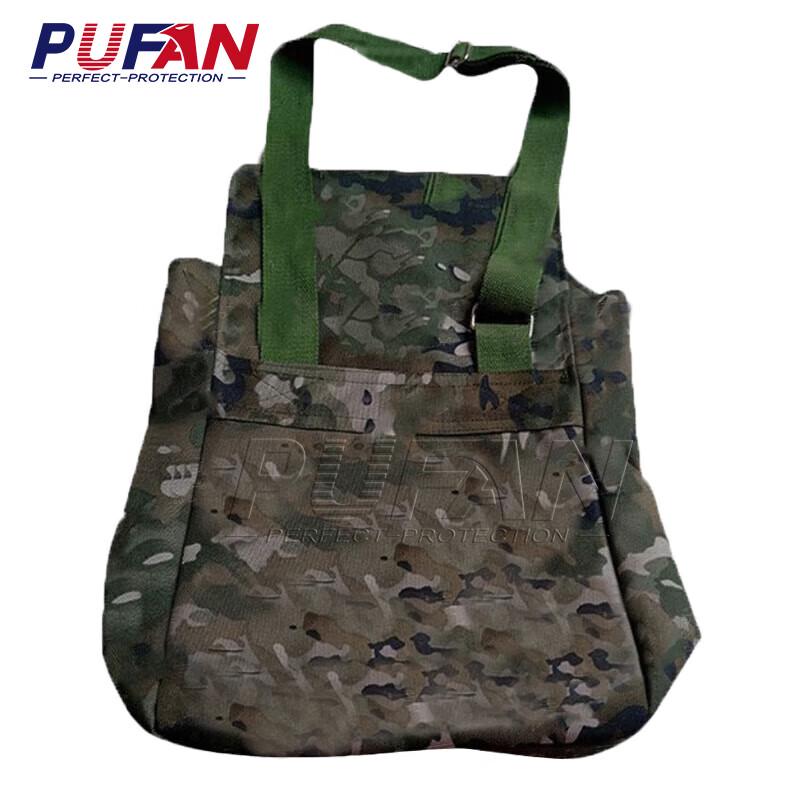 Pufan FNJ05 Ink Wash Pattern Gas Mask Crossbody Bag