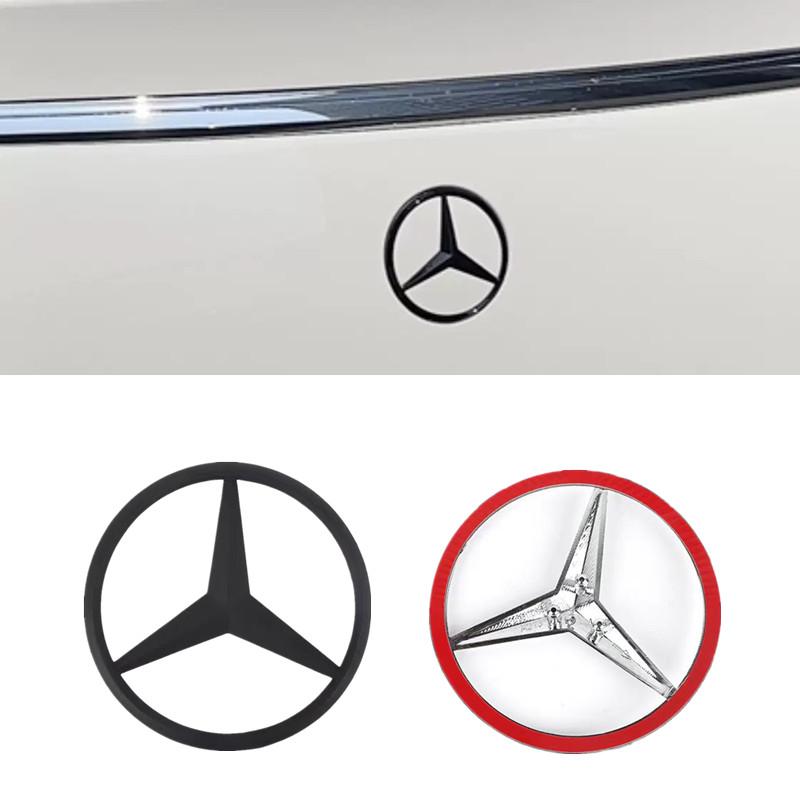 

GLC GLB 9cm Car Original Rear Label Badge Sticker For Mercedes-Benz W203 W204 W205 W209 W210 W211 W212 W176 Car Tail Emblem Dec матовый черный
