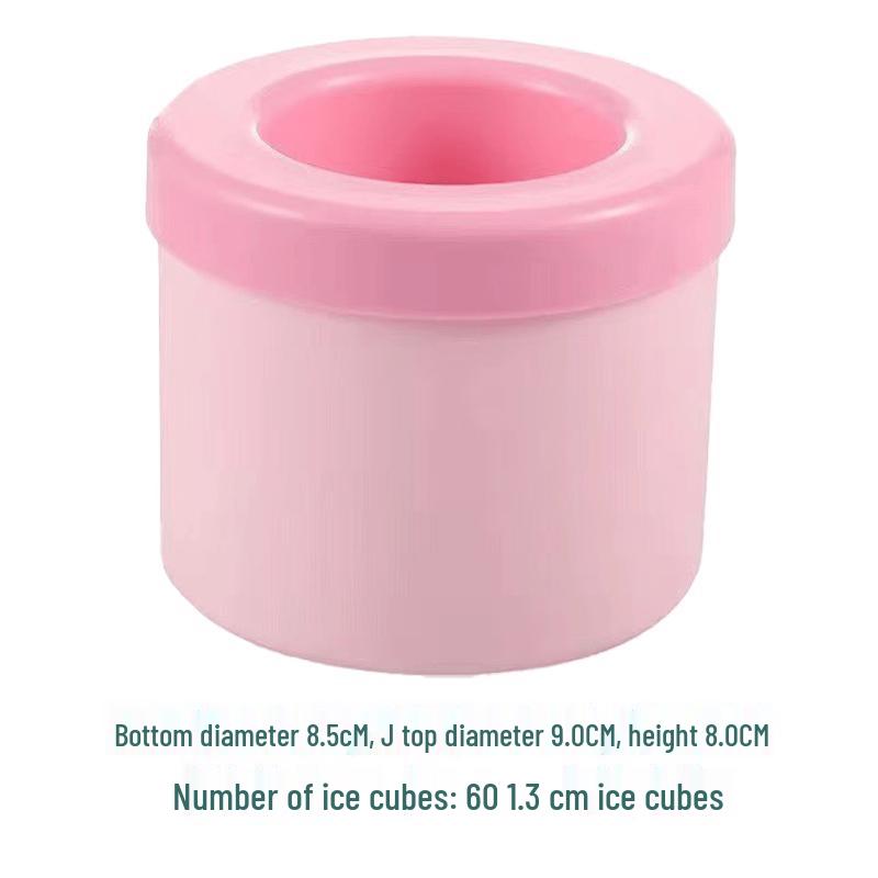 Qiwei Soft Silicone Ice Cube Mold with Storage
