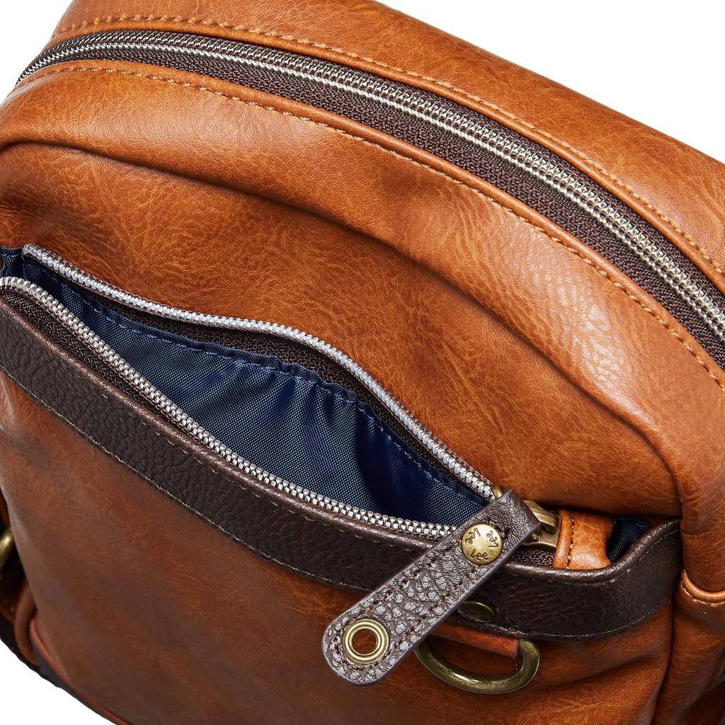 [Lee] Mini-Schultertasche [Infinity] Serie Antikes Kunstleder