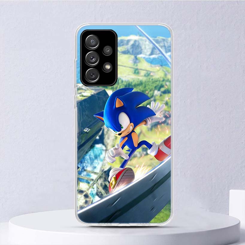 Supersonics S-Sonics Game Soft Case For Samsung Galaxy A17 A16 A26 A36 A56 A15 A14 A13 A55 A54 A53 Phone Cover A25 A35 A24 A34 A
