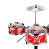 Child Jazz Drum Set Mini Playset Music Instruments Percussion Preschool Learning Toy