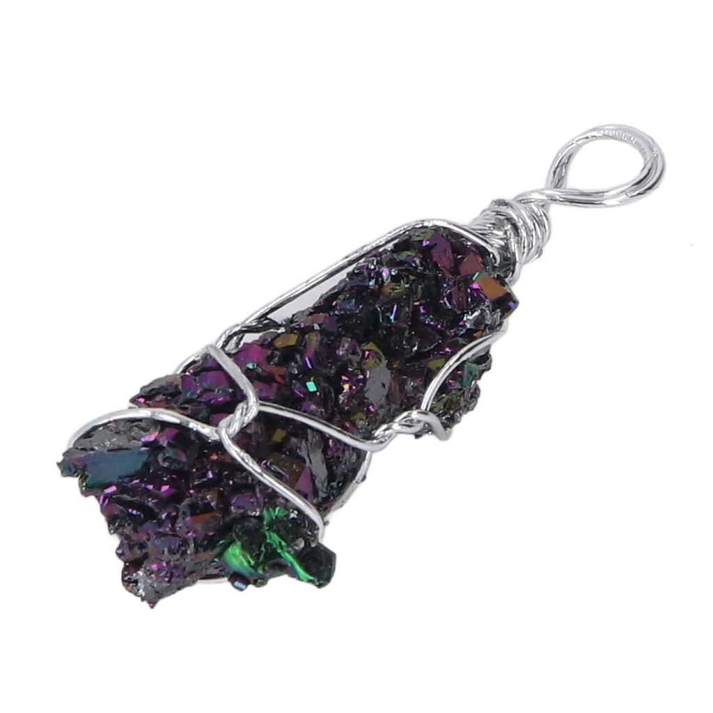 Crystal Pendant Shiny Appearance Versatile Crystal Jewelry Decor Birthday Anniversary Gift