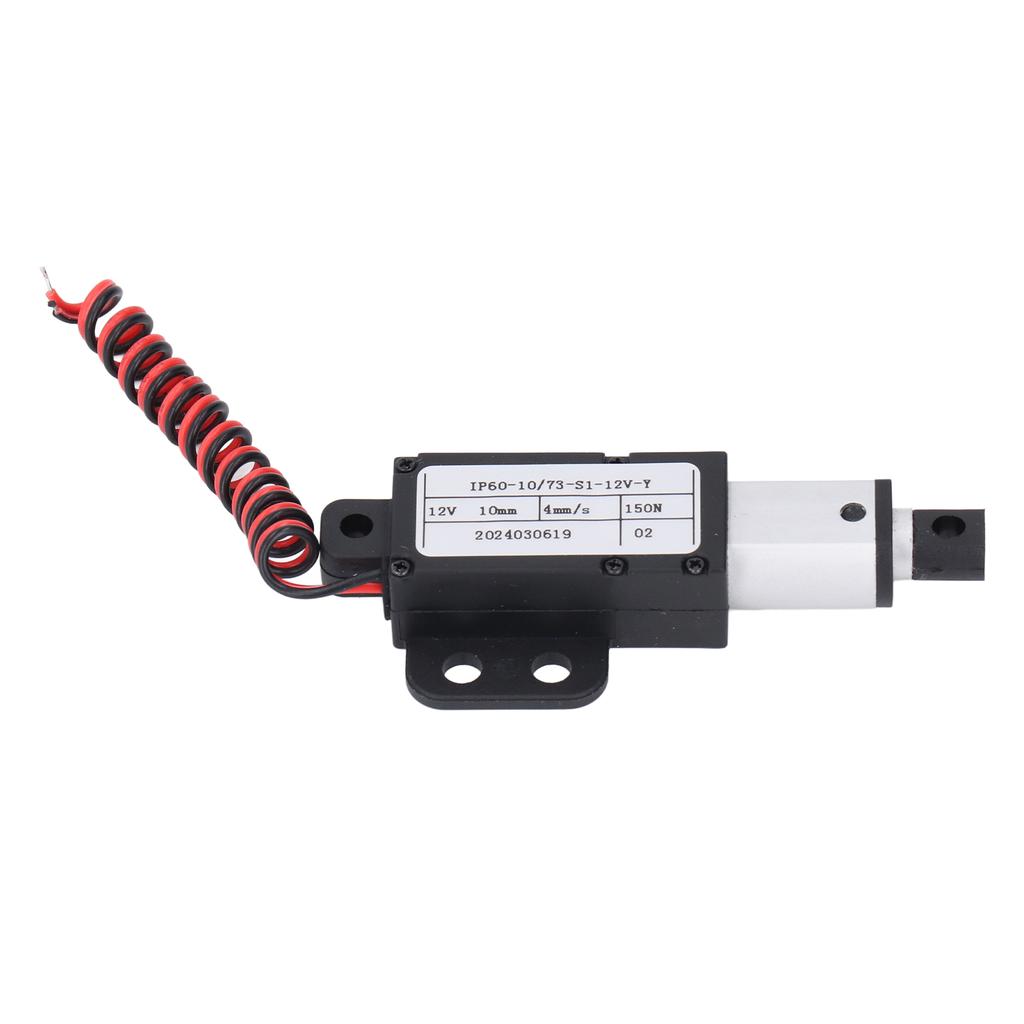 DC12V Linear Actuator 10mm Stroke 150N Thrust Electric Lifting Micro Actuator for Recliner TV Table