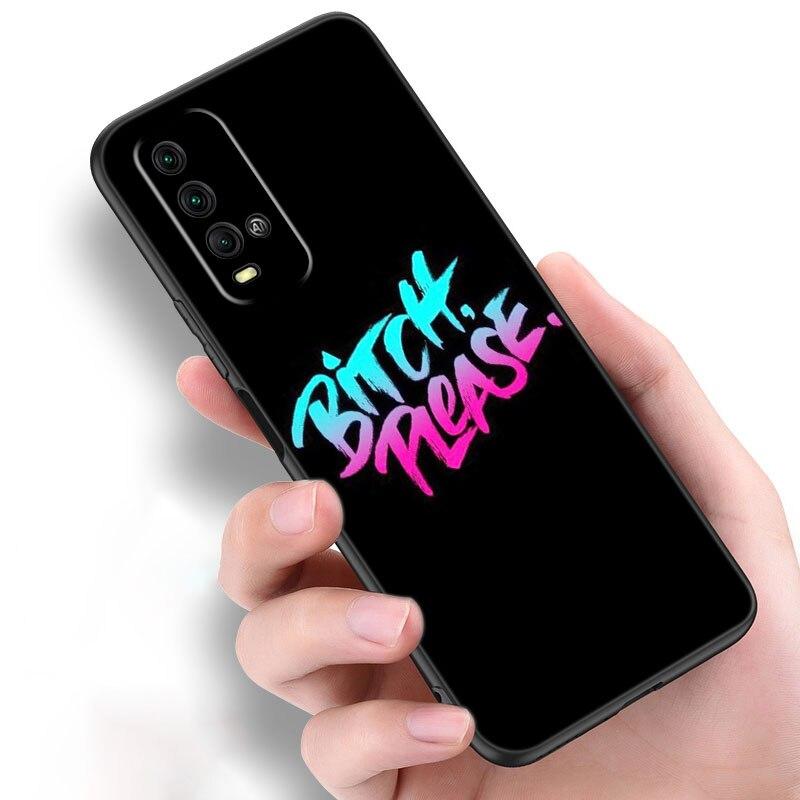 Boss Bitch Phone Case For Xiaomi Redmi Note 10 9 Pro Max 10S 10T 9A 9C 9S 9T 8A 8T 8 7 Pro Soft TPU Black Cover