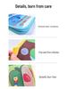 Baby Soothing Cloth Book: Tear-Resistant, Velcro-Closure, Montessori Early Education Toy for Infants & Toddlers