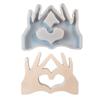 Hand Heart Gesture Resins Molds for Making Tealight Holder Decorations, Fondant Decorations, Baking, Art Craft Project
