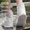 Thickened Non-Slip Reusable PVC Rain Shoe Covers for Men & Women