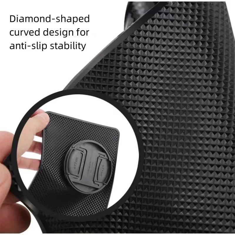 1pcs Car Anti Slip Mat Phone Holder Non Slip Pad Non-Slip Mat For Toyota Camry Chr Corolla Rav4 Yaris Prius Accessories