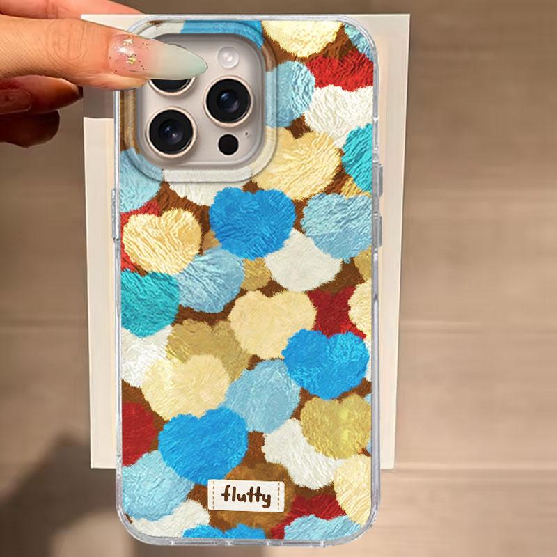 

Чехол для iPhone 16 15 13 Plus Pro Max 7 14 Pro 5G Чехол для телефона Розовый бант Любовь Градиентный узор Для iPhone 16e Силиконовые Роскошные Сумки iPhone 14 Plus белый