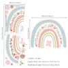 Rainbow Heaven Wall Stickers Star Heart Cloud Kids Girls Bedroom Art Nursery