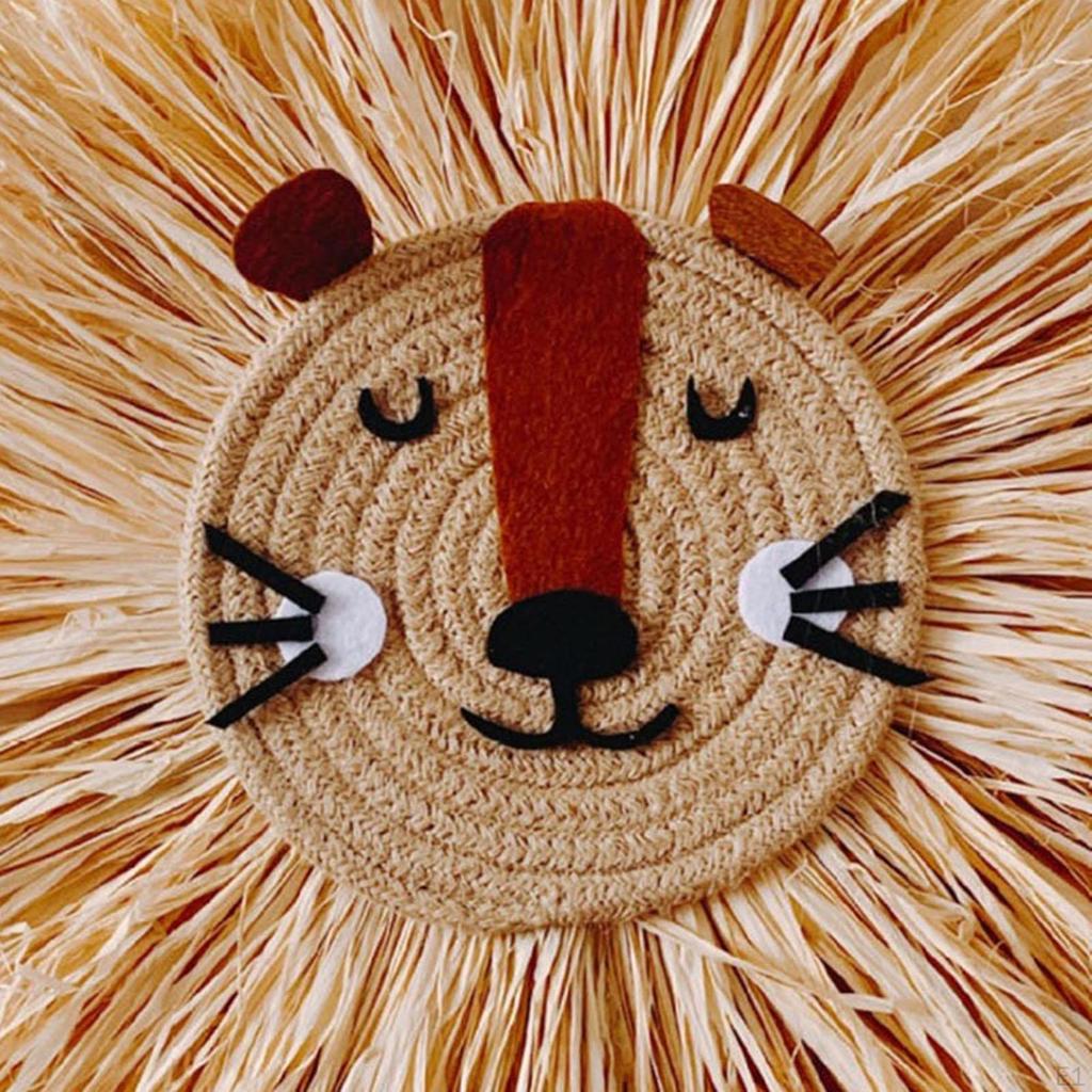 Wall Hanging Decor Art Craft W/ Rope Tapestry for Bedroom Decoration A