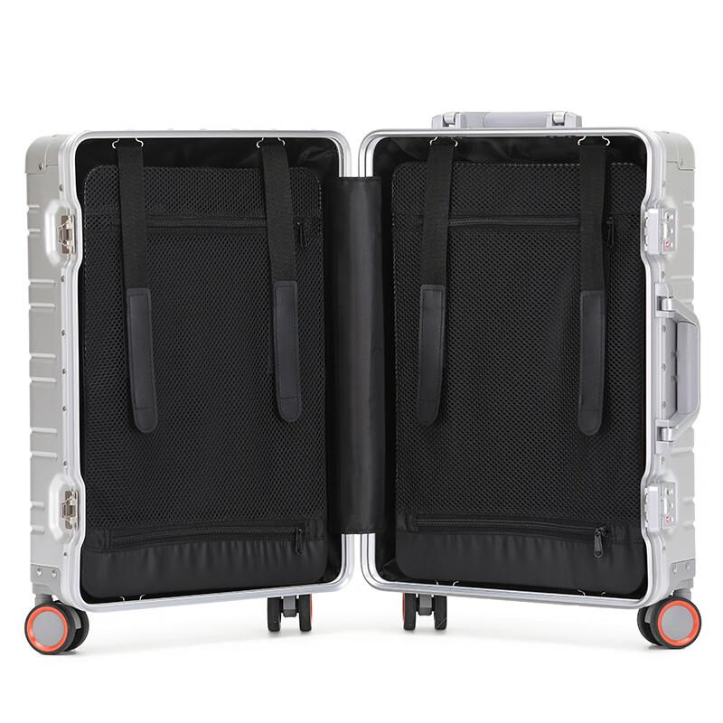 LETOO Aluminum Magnesium Alloy Spinner Luggage